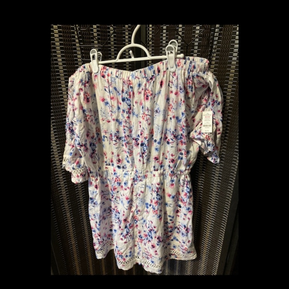 Summer outfit with tags still on